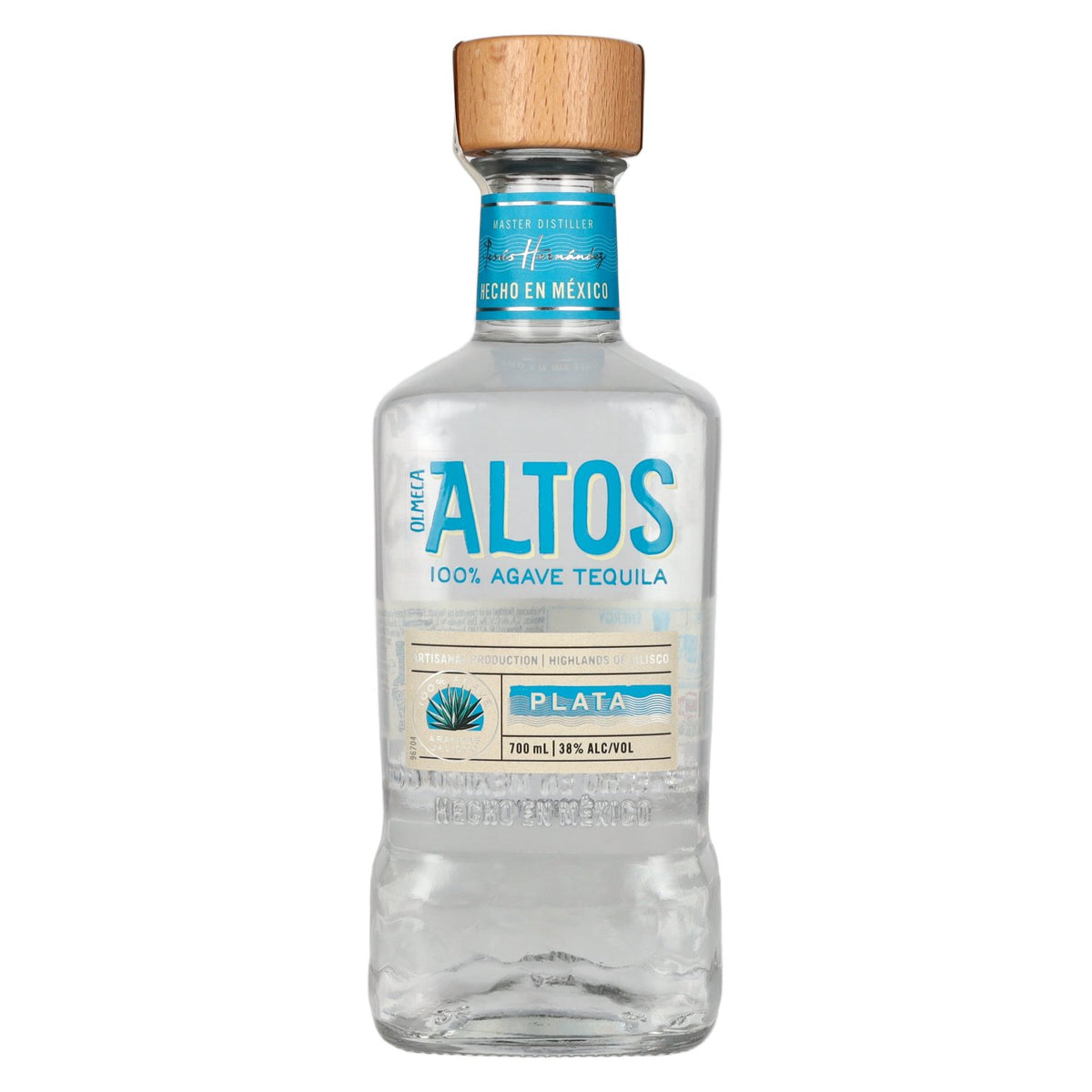 Olmeca Altos Tequila Plata 100% Agave 38% ABV 0.7l