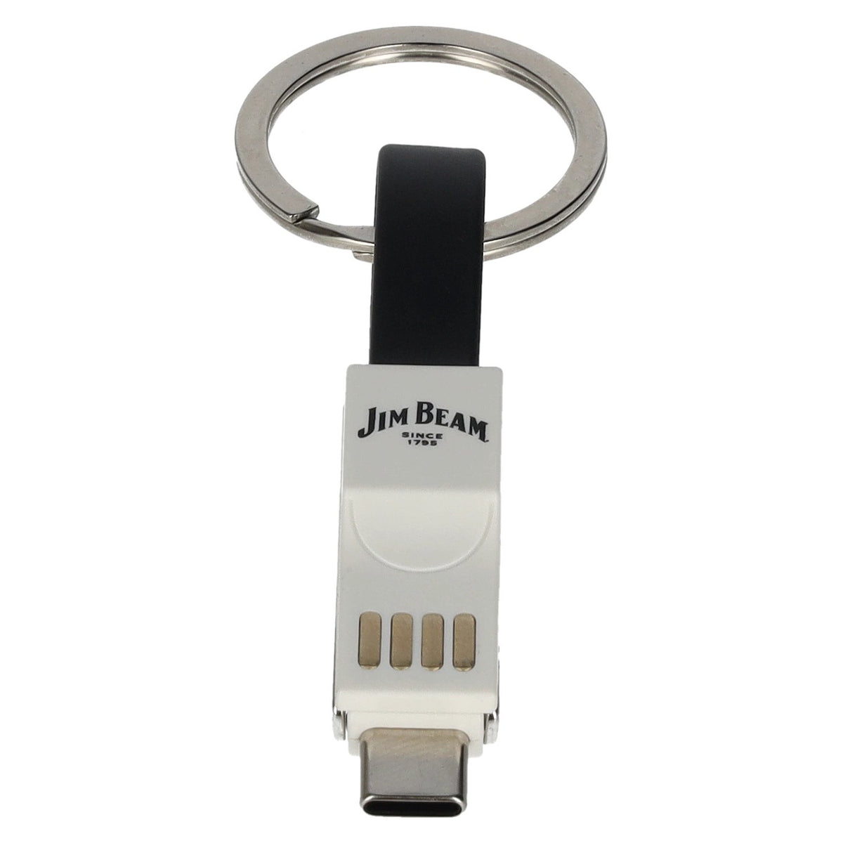 Jim Beam key ring with USB cable