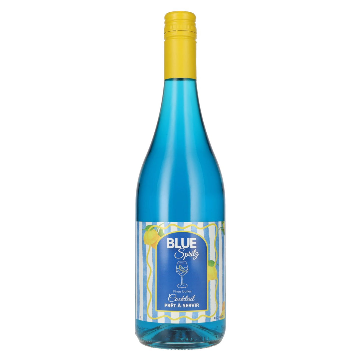 Cocktail Blue Spritz 9 % vol., 0,75 l