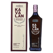 Kavalan CONCERTMASTER Sherry Cask Finish Single Malt Whisky 40% Vol. 0,7l in geschenkverpakking