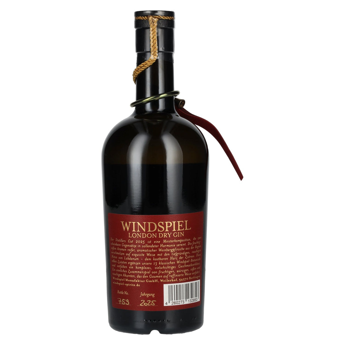 Windspiel DISTILLERS CUT London Dry Gin 2025 47% ABV 0.5l
