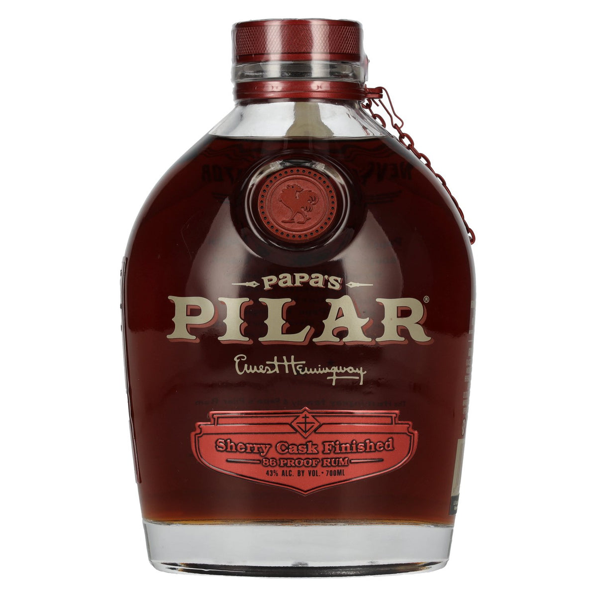 Papa's Pilar Solera SHERRY CASK FINISHED Dark Rum 43% vol. 0.7l