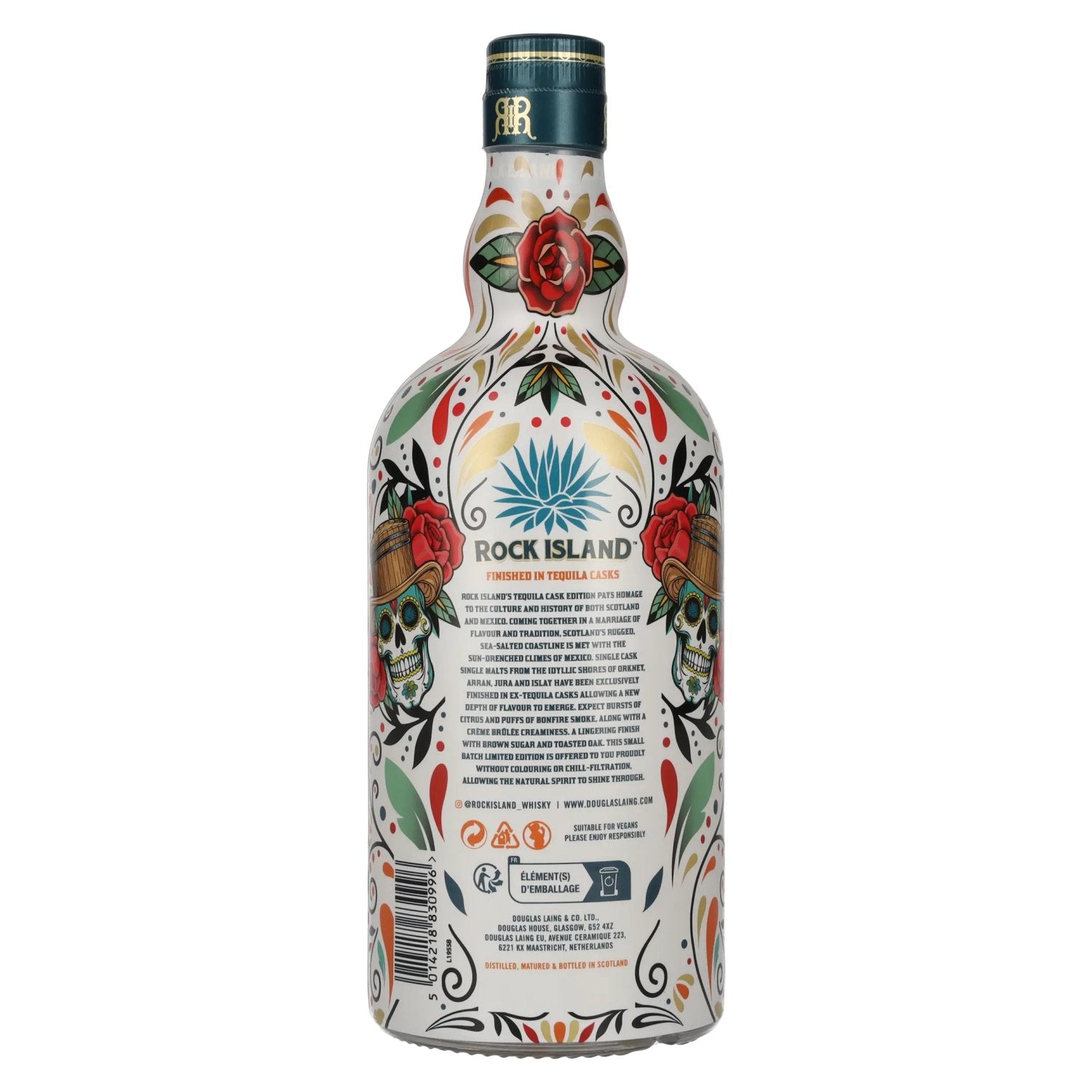 Douglas Laing ROCK ISLAND Tequila Cask Finish Edition Single Malt 48% Vol. 0,7l