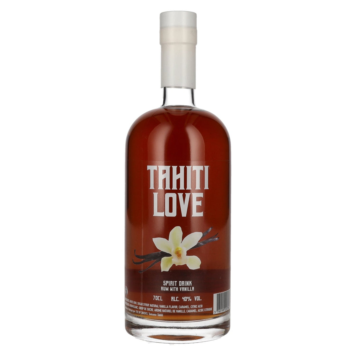 Tahiti Love VANILLA Premium Spirit Drink 40% vol. 0,7 l