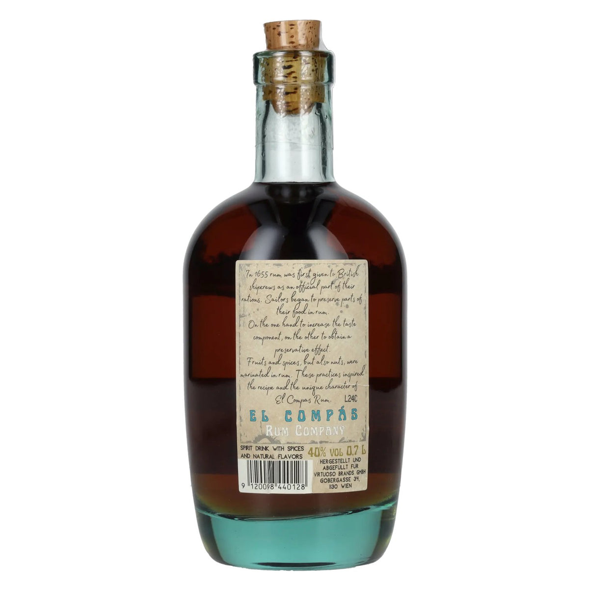 El Compás Rum Company THE ORIGINAL 40 % vol. 0,7 l
