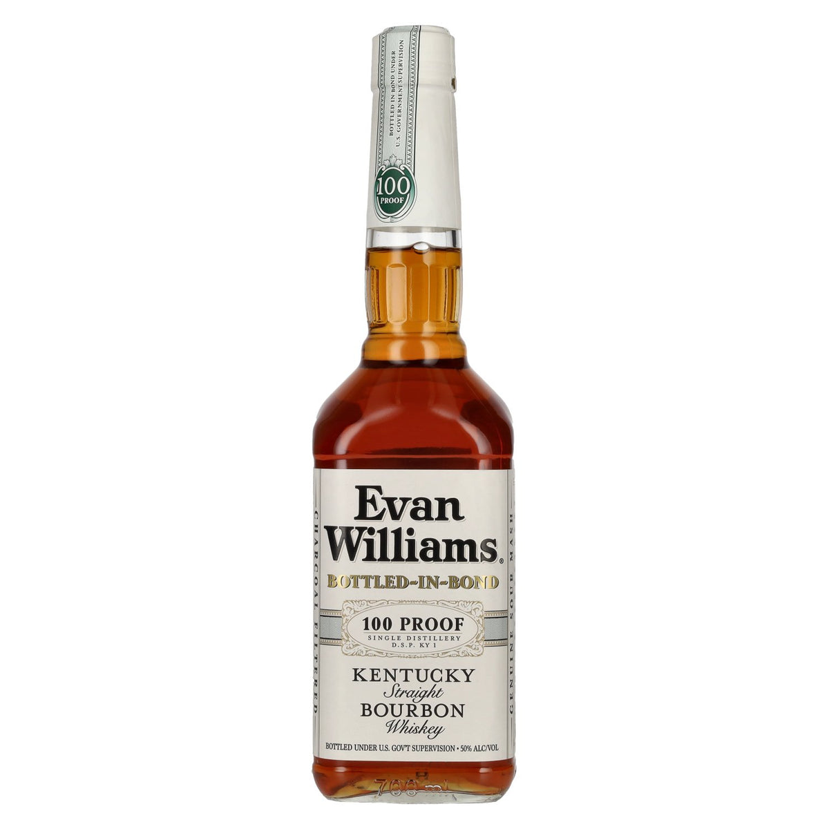 Evan Williams BOTTLED-IN-BOND Kentucky Straight Bourbon Whisky 50% ABV 0.7l