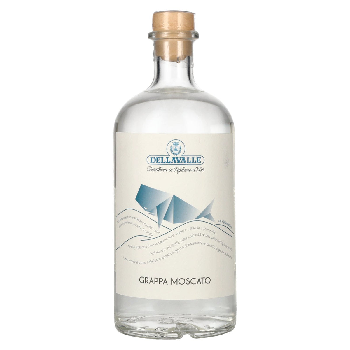 Dellavalle GRAPPA MOSCATO 42% vol. 0,7 l