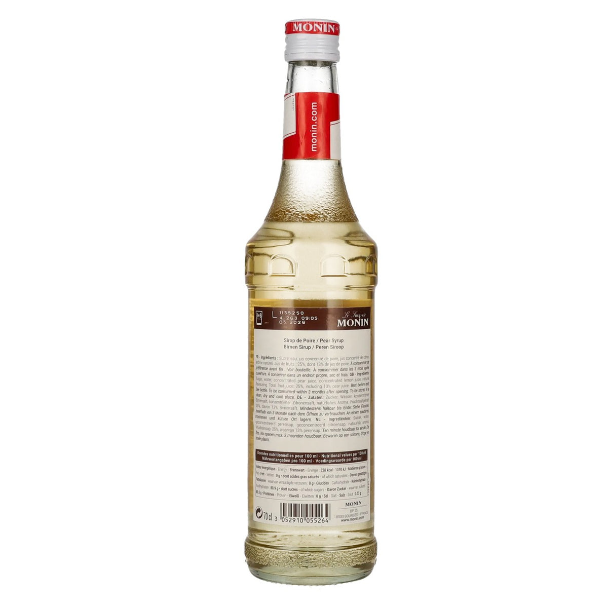 Le Sirop de Monin BIRNE 0,7l
