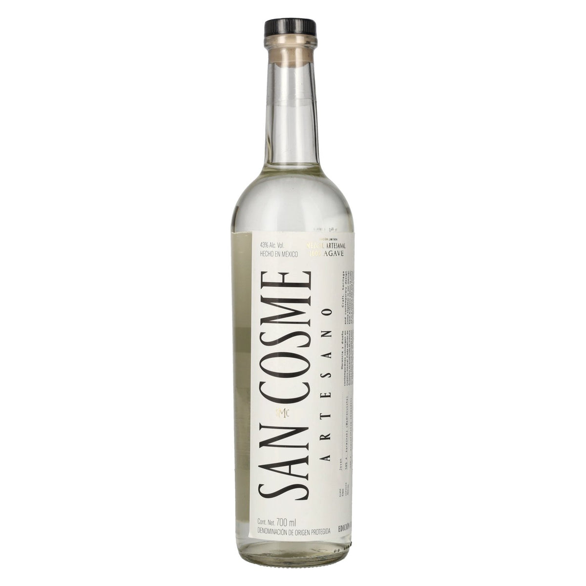 Mezcal San Cosme ARTESANO Édition limitée 01 43 % vol. 0,7 l