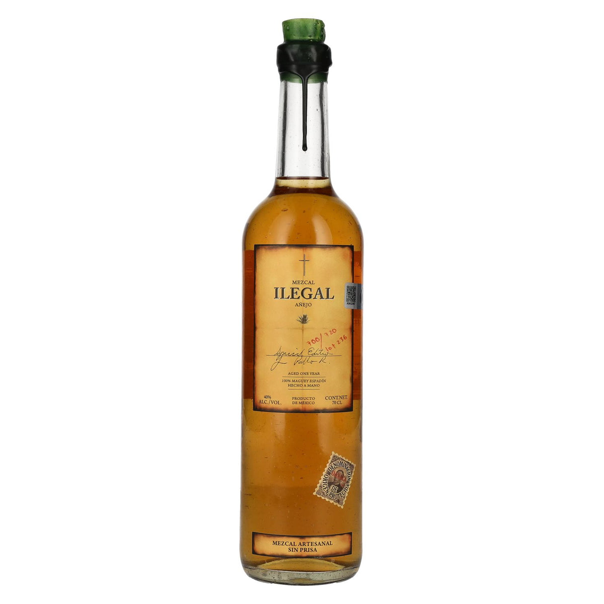 Ilegal Mezcal Añejo Special Edition 40% vol. 0,7 l