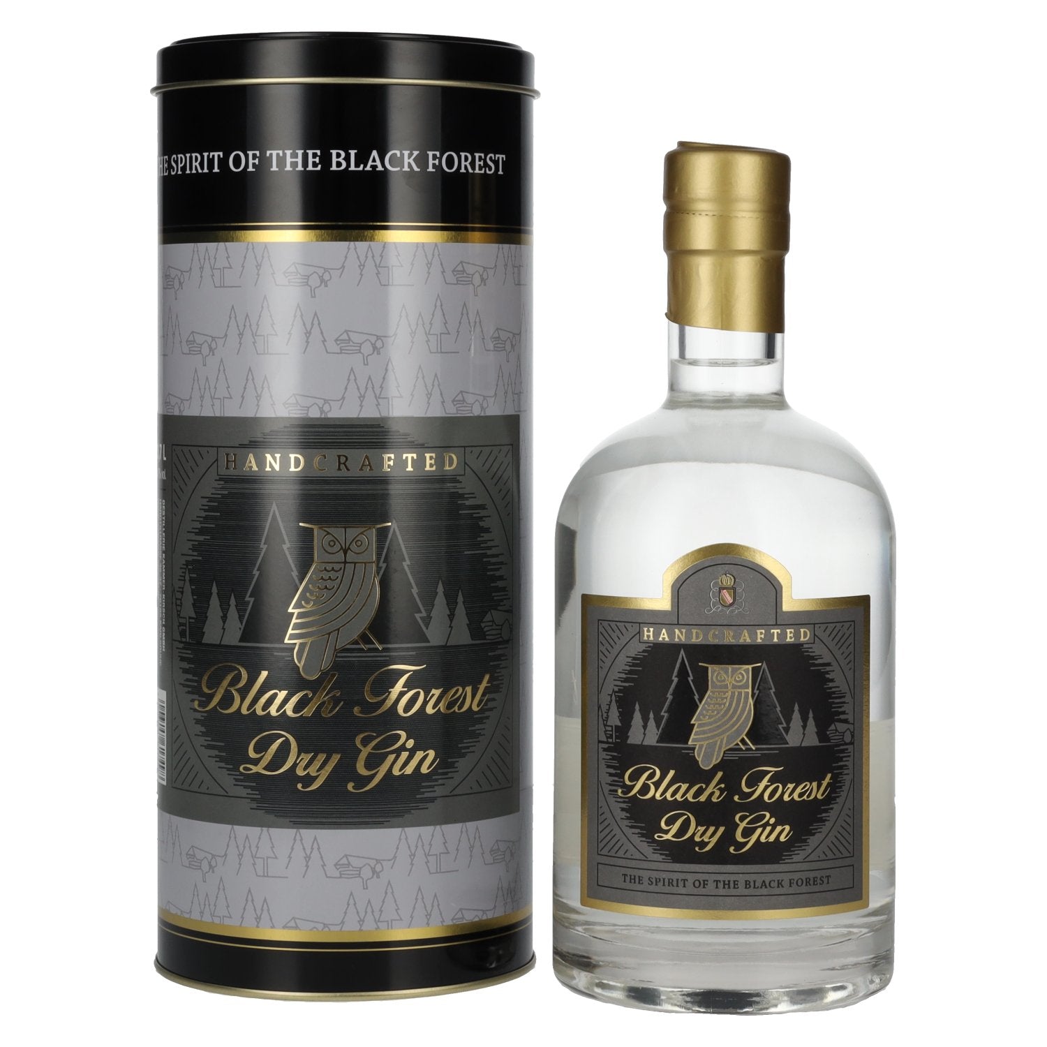 Black Forest Dry Gin 47% Vol. 0,7l in Tinbox