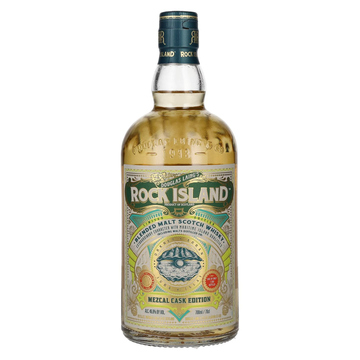 Douglas Laing ROCK ISLAND Mezcal Cask Edition 46,8% vol. 0,7 l