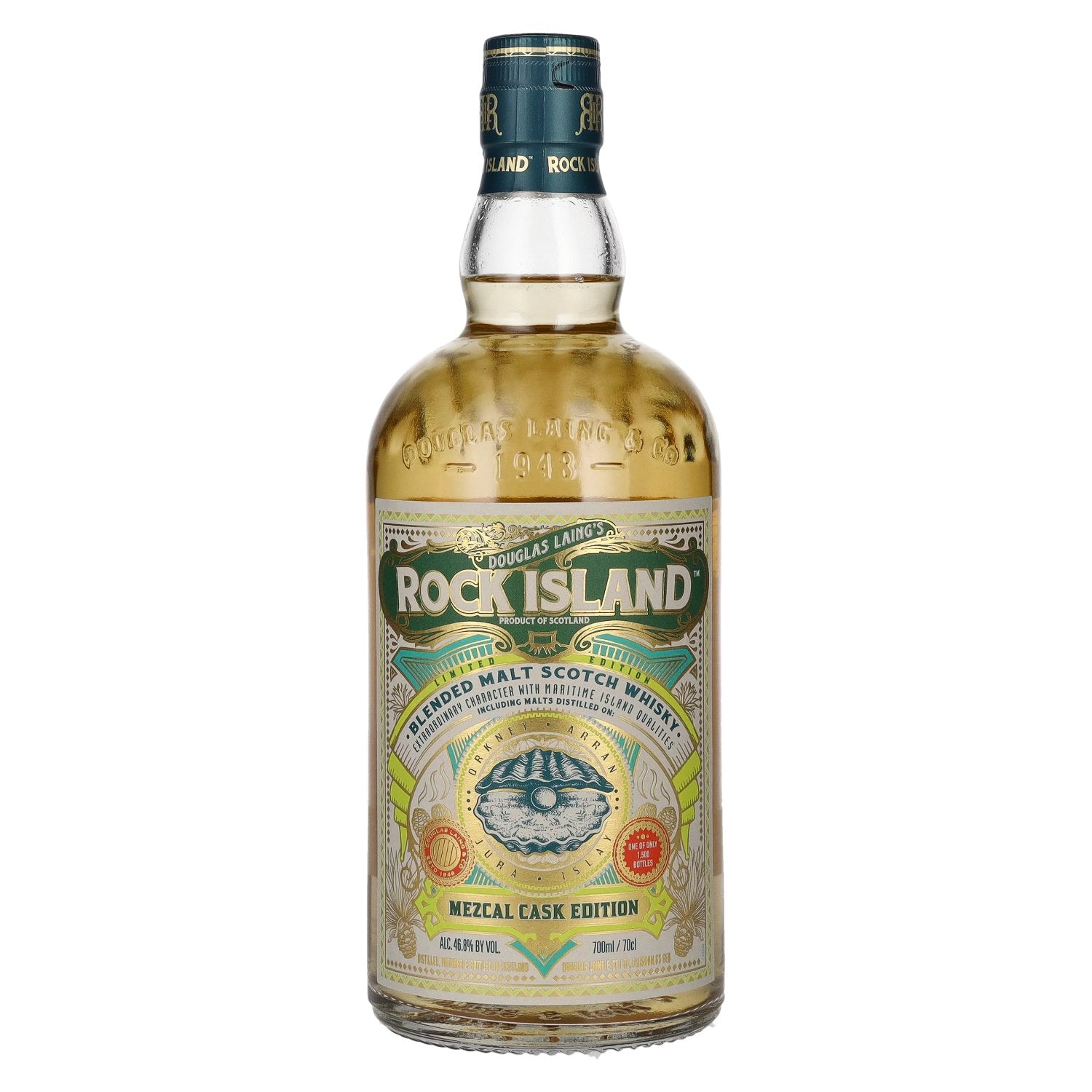 Douglas Laing ROCK ISLAND Mezcal Cask Edition 46,8% vol. 0,7l