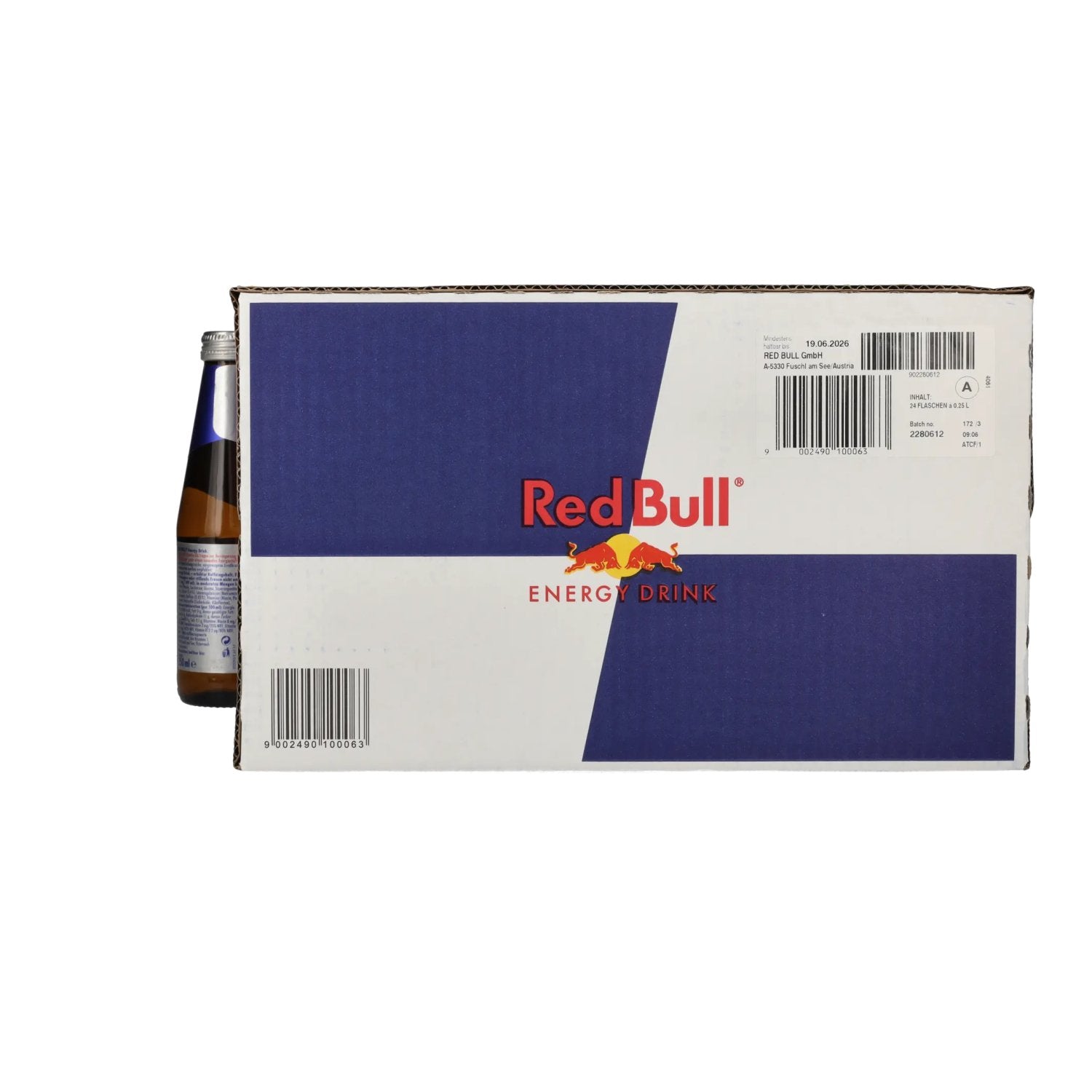 Red Bull Energy Drink Gastroflaschen 24x0,25l
