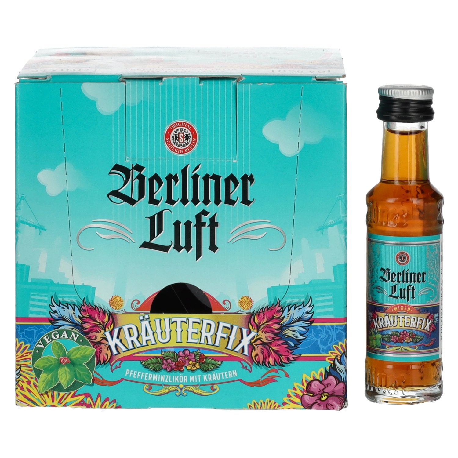 Berliner Luft KRÄUTERFIX 18% vol. 24x0,02l