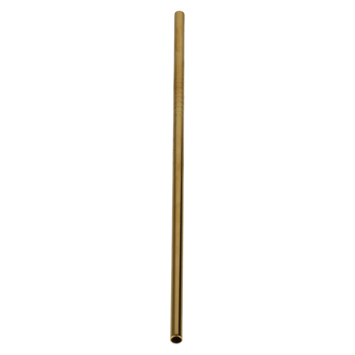 Gold-plated straw, 1 piece