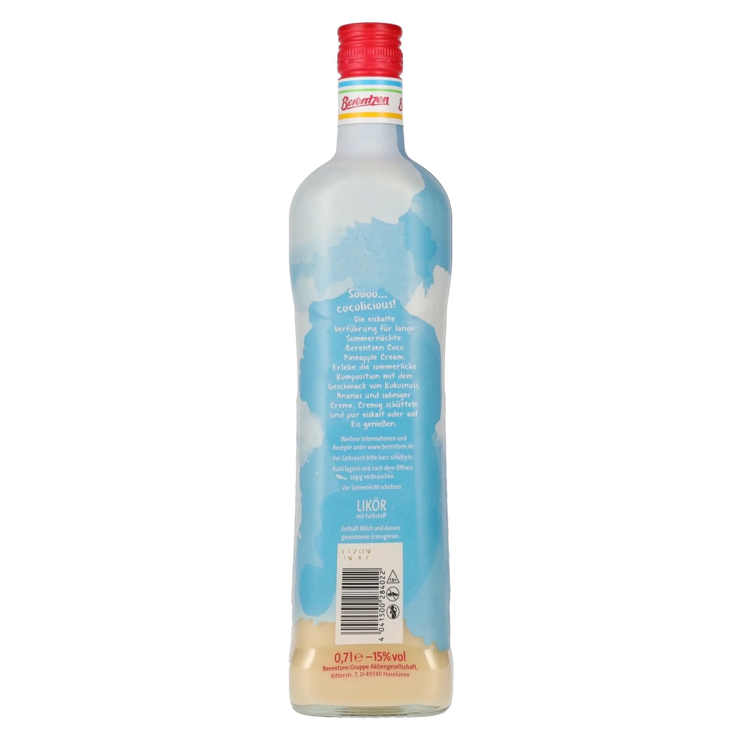 Berentzen Coco Pineapple Cream Likör 15% Vol. 0,7l