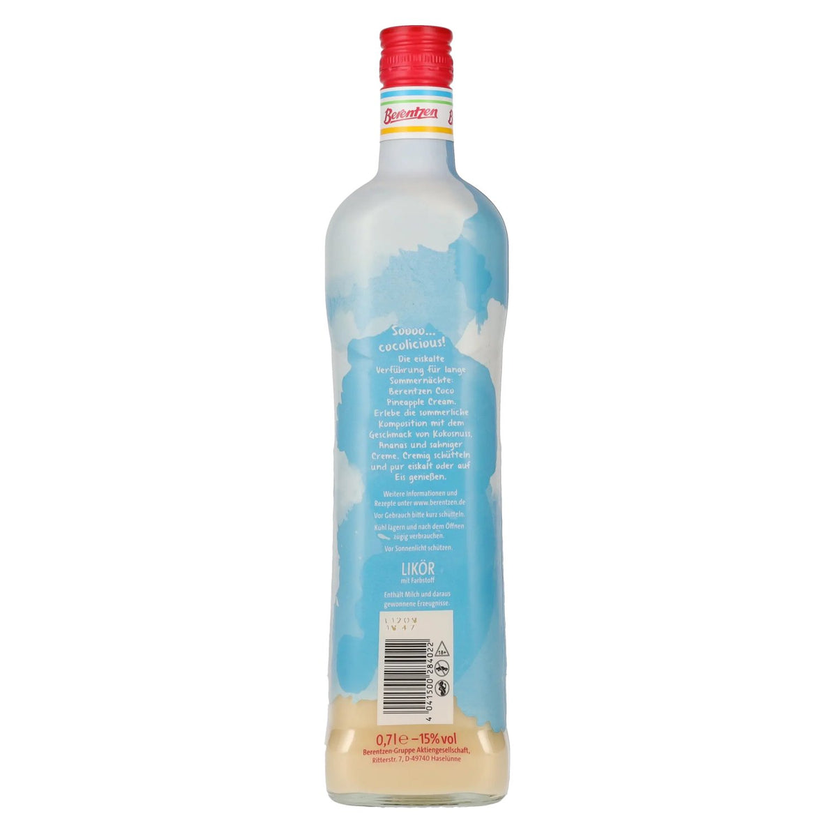 Berentzen Coco Pineapple Cream Liqueur 15% vol. 0.7 l