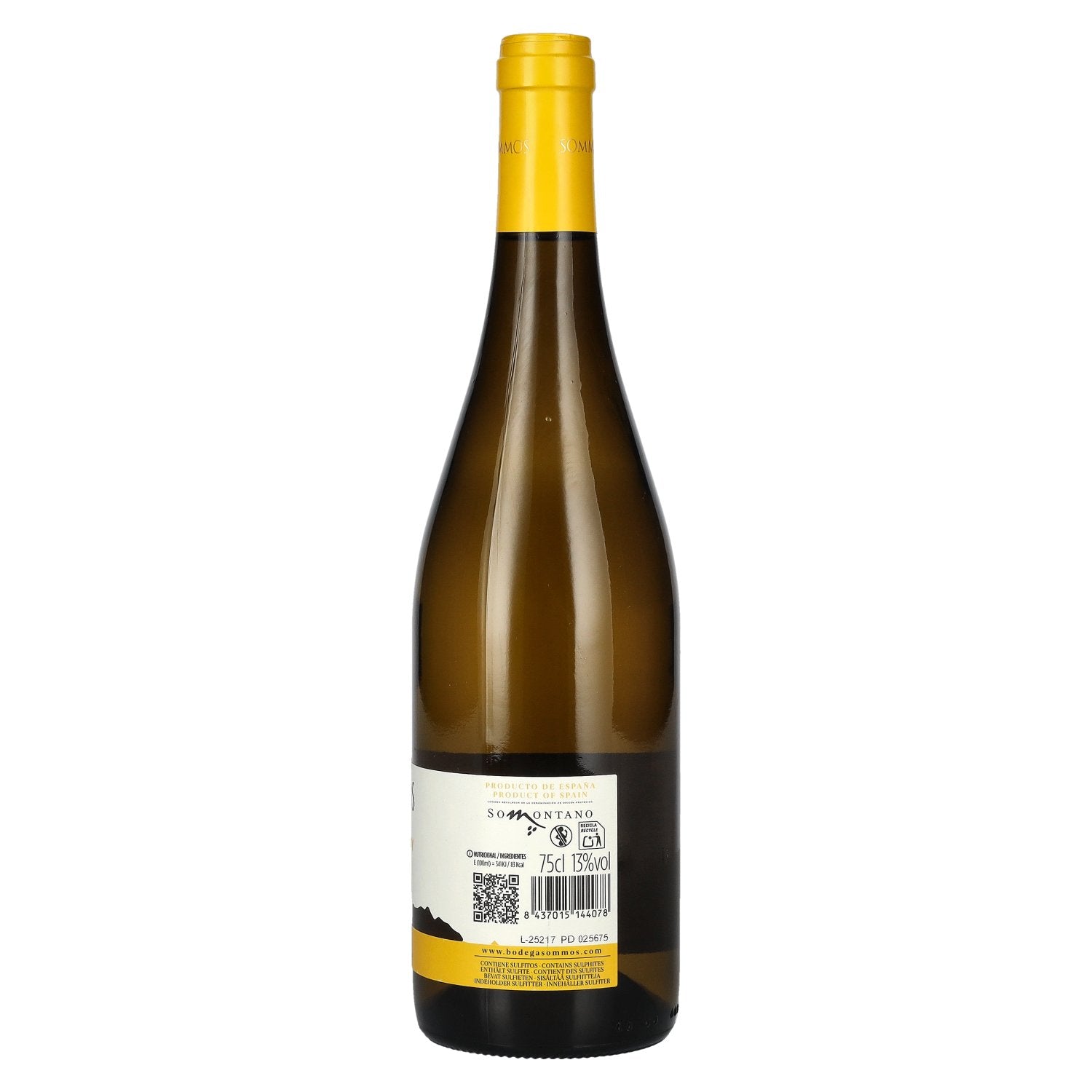 SOMMOS Chardonnay Somontano D.O.P 2024 13% Vol. 0,75l