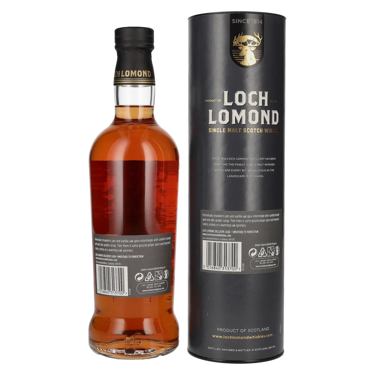 Loch Lomond 9 Years Old RIVESALTES Austria Exclusive Cask 2013 56,2% Vol. 0,7l in Geschenkbox