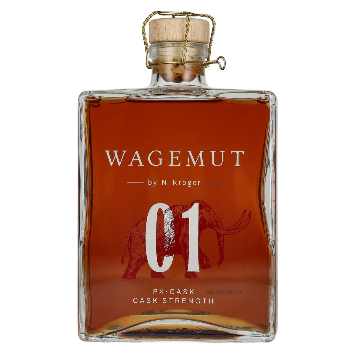 Wagemut van N. Kröger PX-CASK STRENGTH Edition 01 58,7% vol. 0,7 l
