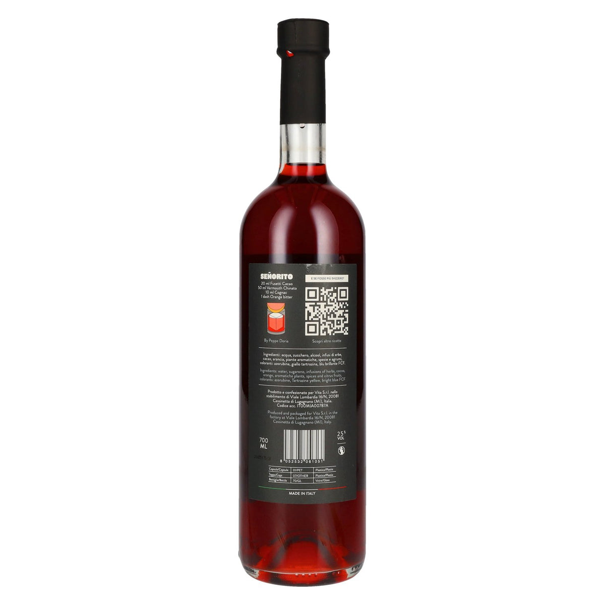 Fusetti Cacao 25 % vol. 0,7 l