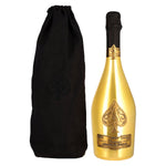 Armand de Brignac Champagne Brut Gold 12,5% vol. 0,75 l in een fluwelen tas