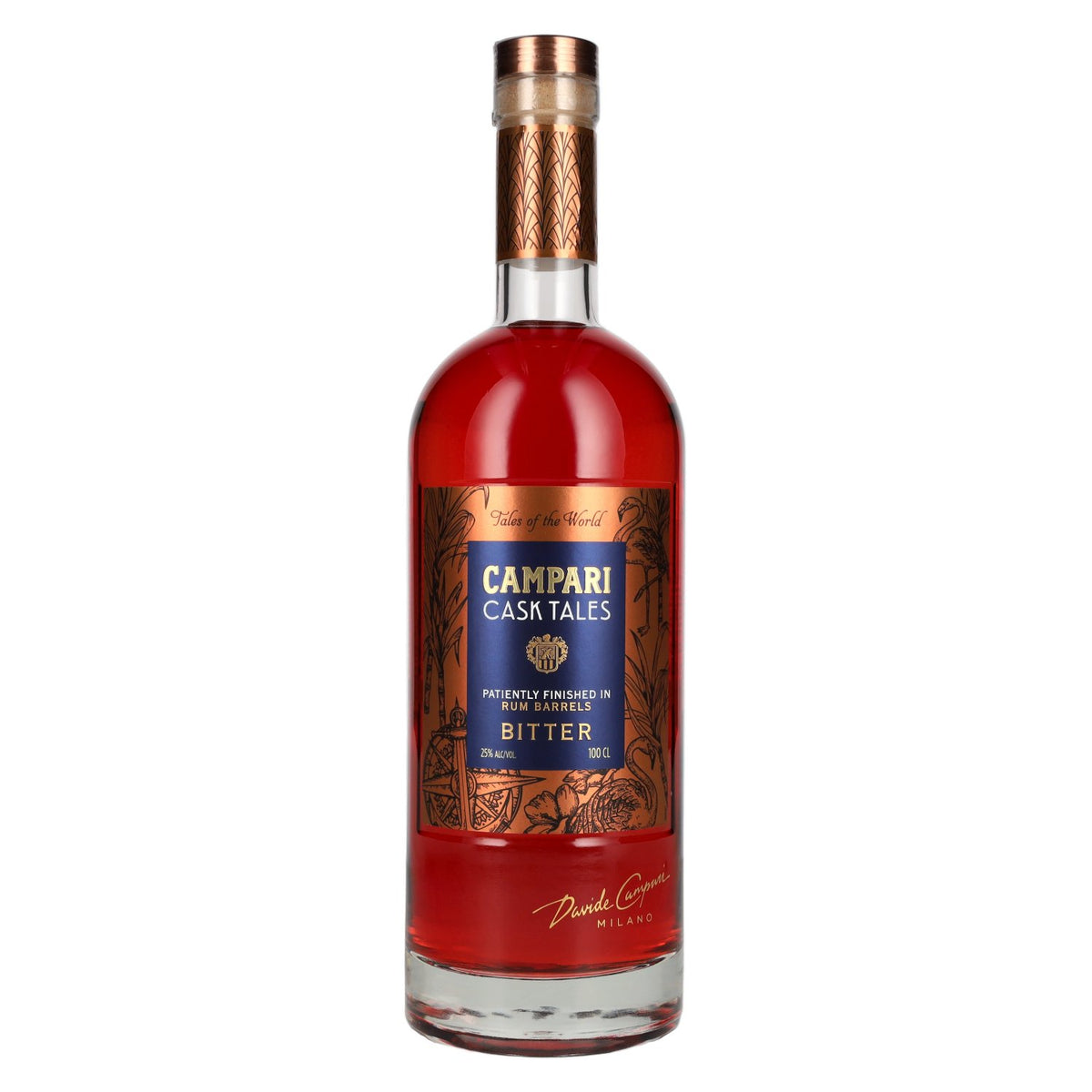 Campari CASK TALES Bitter Rum Barrels Finish 25% vol. 1 l
