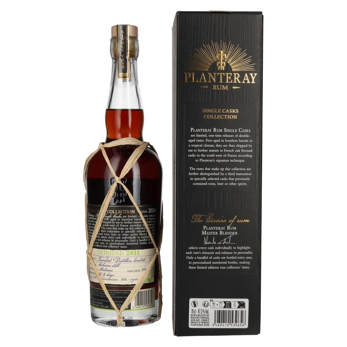 Planteray Rum TRINIDAD 2011 Kopke Port Cask Finish 47,3% Vol. 0,7l in Geschenkbox