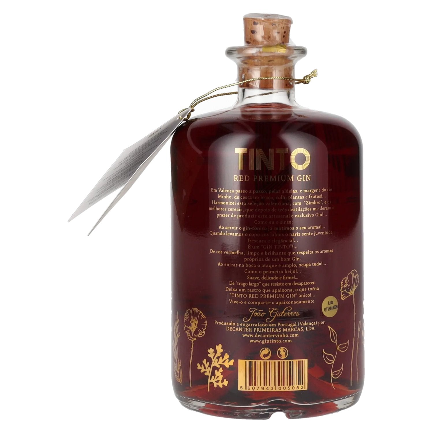 Gin Tinto Red Premium 40% Vol. 0,7l