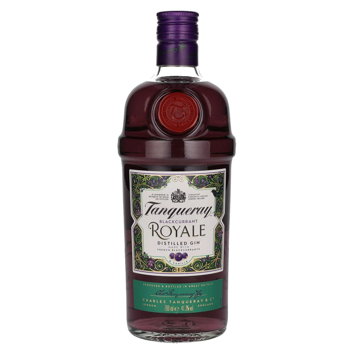 Tanqueray Blackcurrant ROYALE Distilled Gin 41.3% vol. 0.7 l