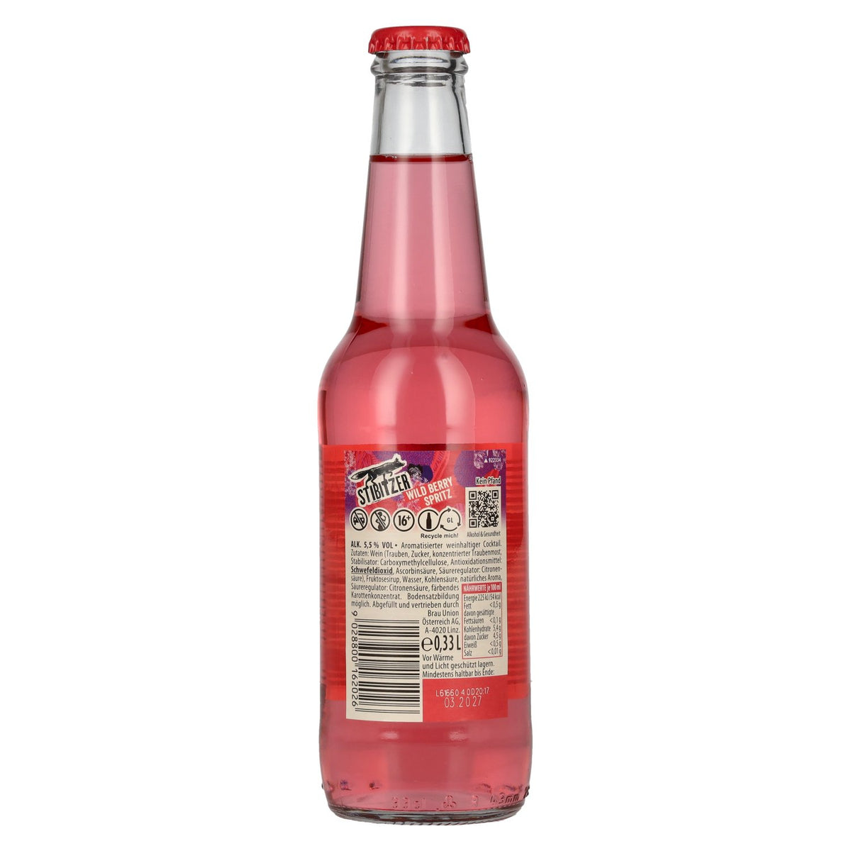 Stibitzer Wild Berry Spritz 5.5% ABV 4x6x0.33l