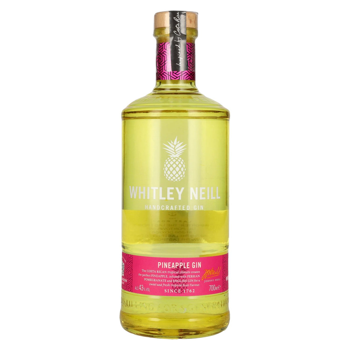 Whitley Neill PINEAPPLE GIN 43% vol. 0.7 l