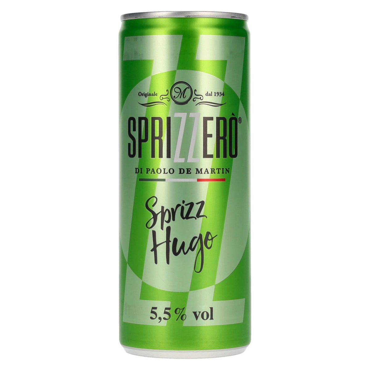 Sprizzerò Sprizz Hugo 5,5% vol. 12 blikjes van 0,25 l, statiegeld