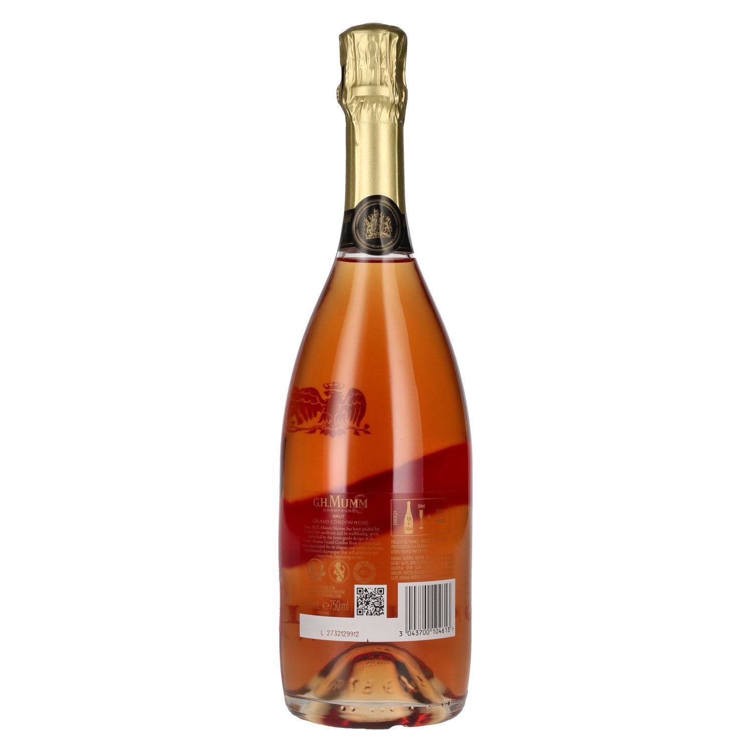 G.H. Mumm Champagne GRAND CORDON Rosé Brut 12% Vol. 0,75l
