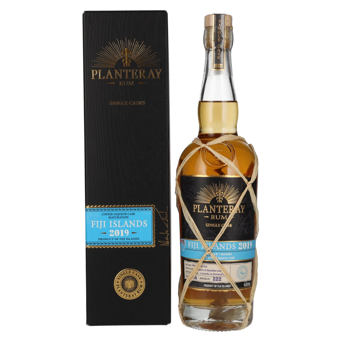 Planteray Rum FIJI 2019 Coffee Liqueur Cask Finish 45.4% vol. 0.7 l in a gift box