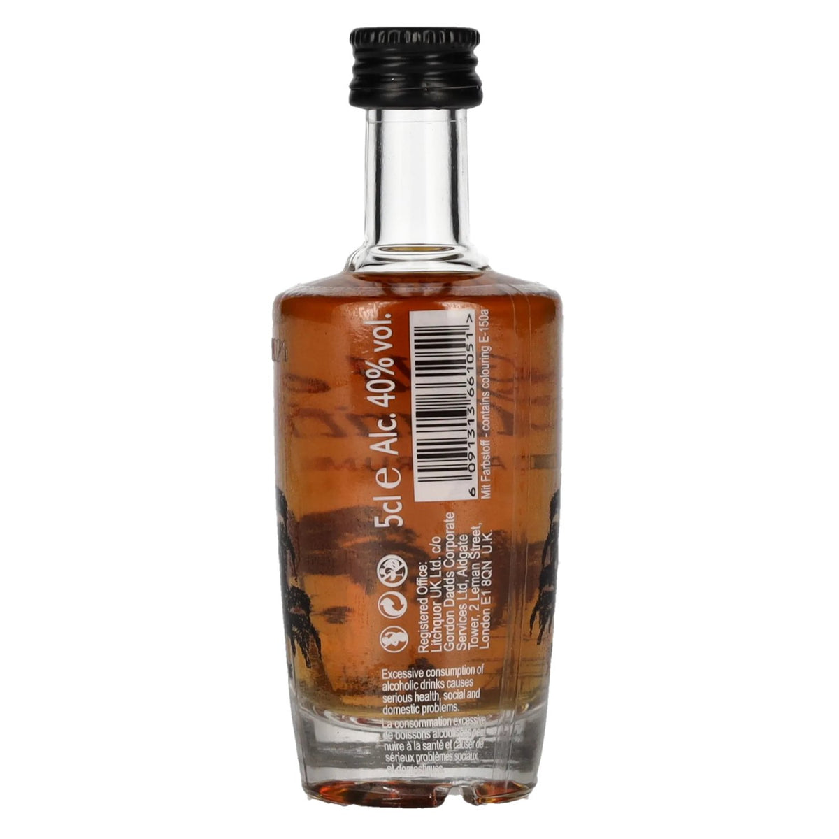 Gold of Mauritius The Classic Dark Rum 40% vol. 0.05 l