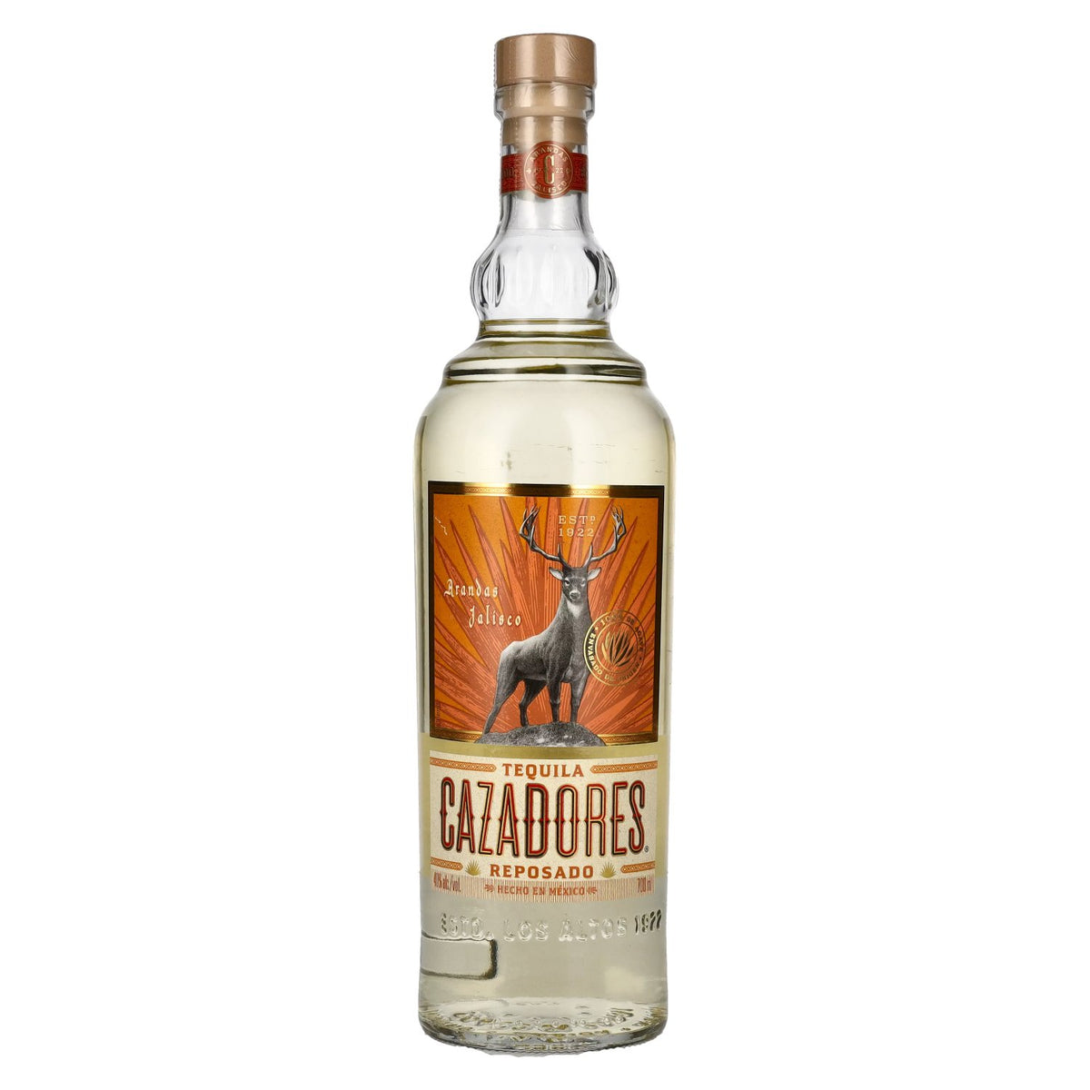 Cazadores Tequila Reposado 40% ABV 0.7l