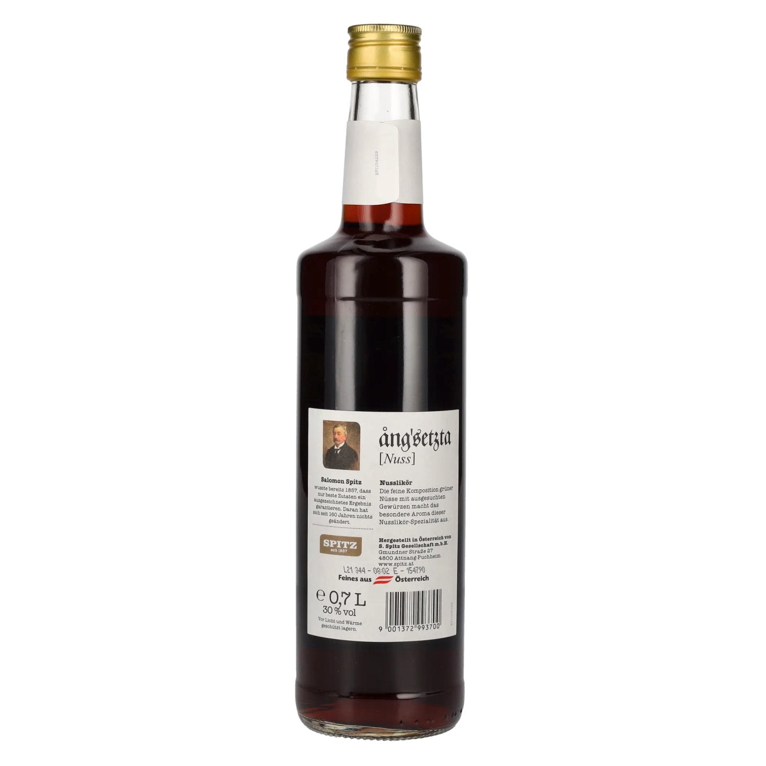 Spitz Ang'setzta Nuss 30% Vol. 0,7l