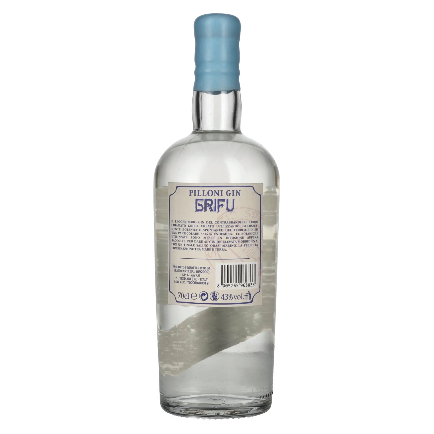 Pilloni Gin 43% Vol. 0,7l