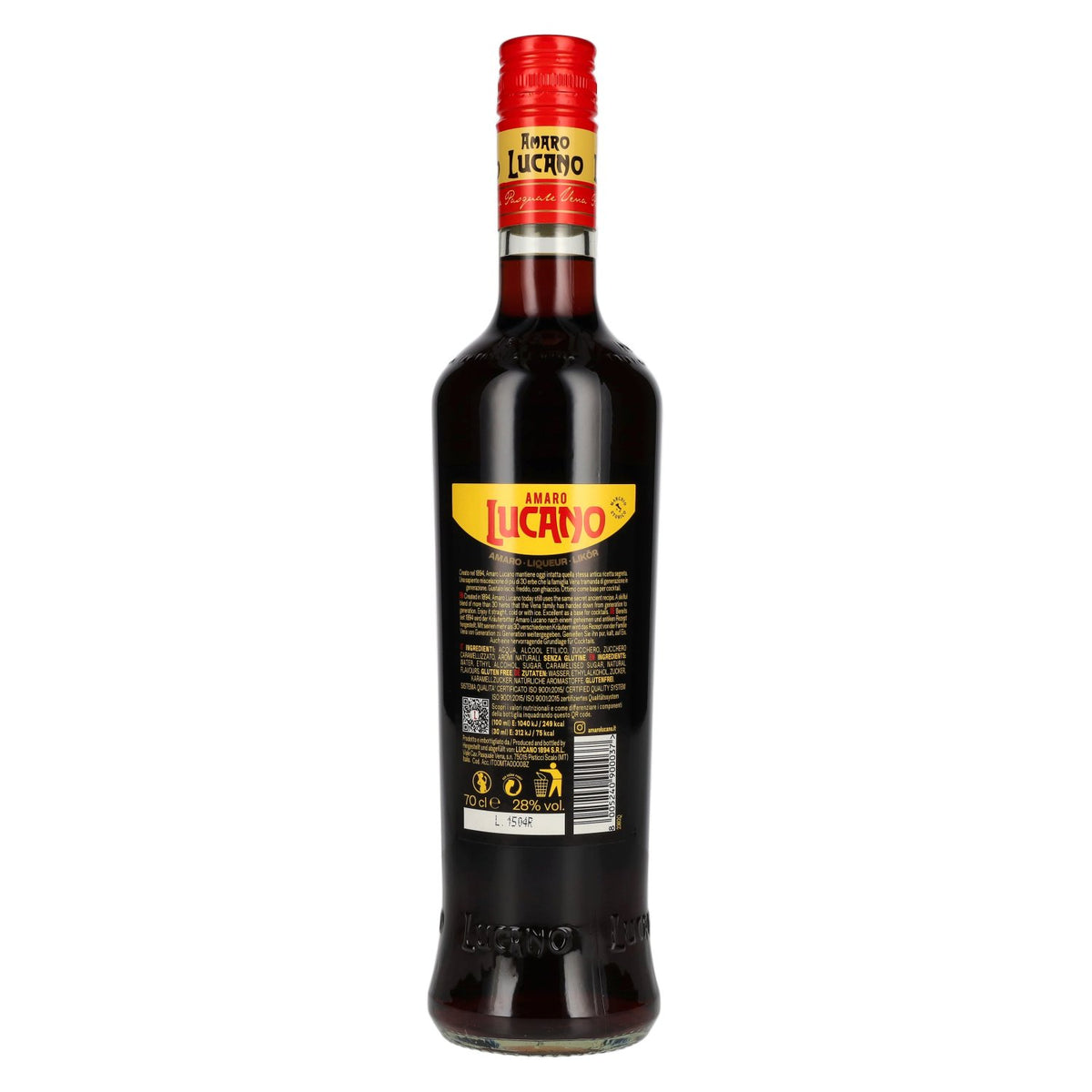 Amaro Lucano 28% vol. 0,7 l
