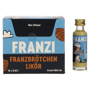 Franzi Franzbrötchen Liqueur 15% ABV 16 x 0.02 l