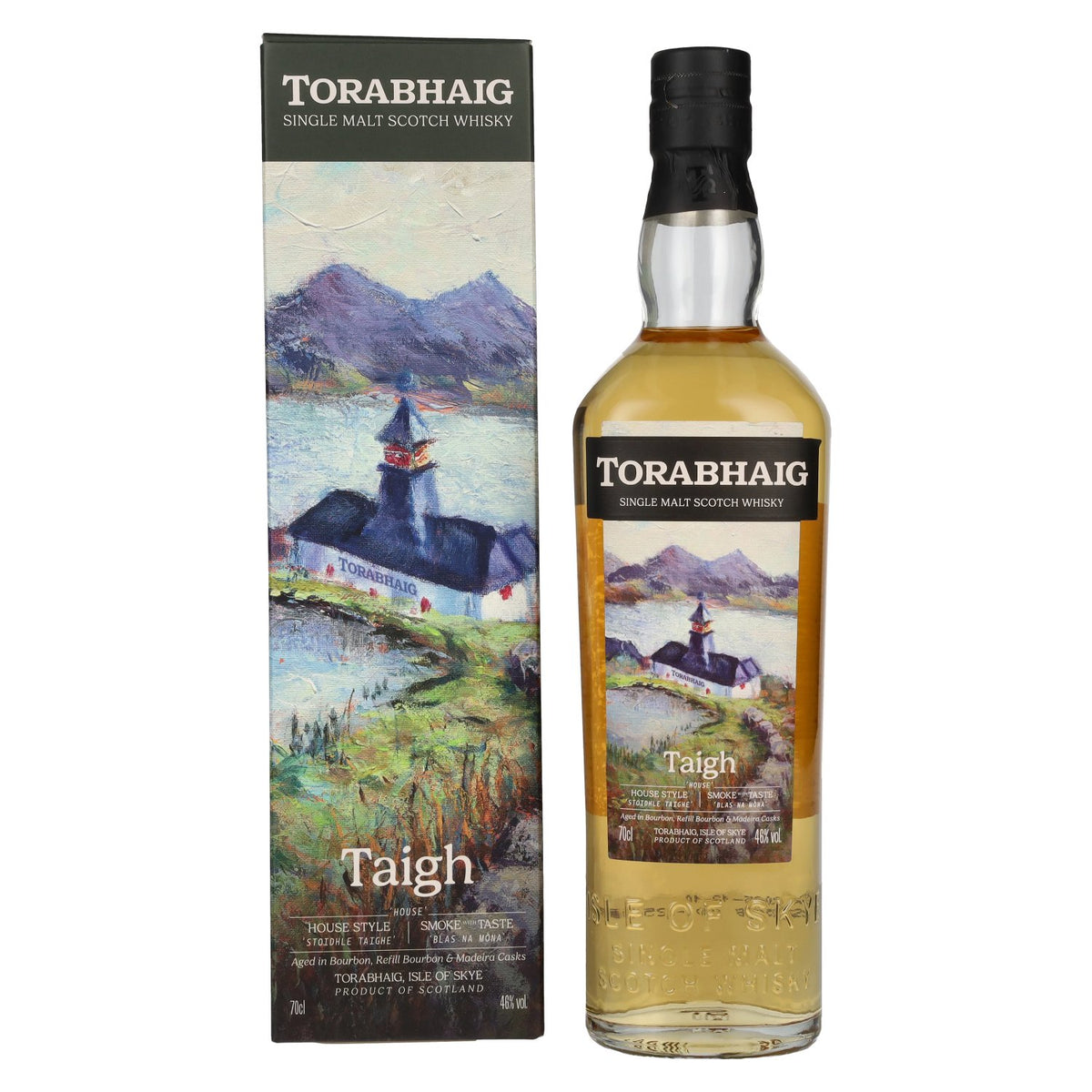 Torabhaig TAIGH House Style Stoidhle Taighe Single Malt 46% vol. 0.7 l in a gift box