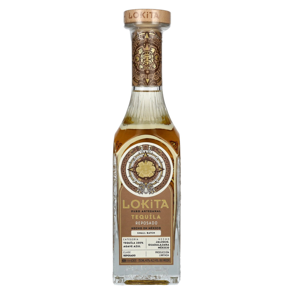 Lokita Tequila Reposado 100% Agave Azul 40% Vol. 0,7l
