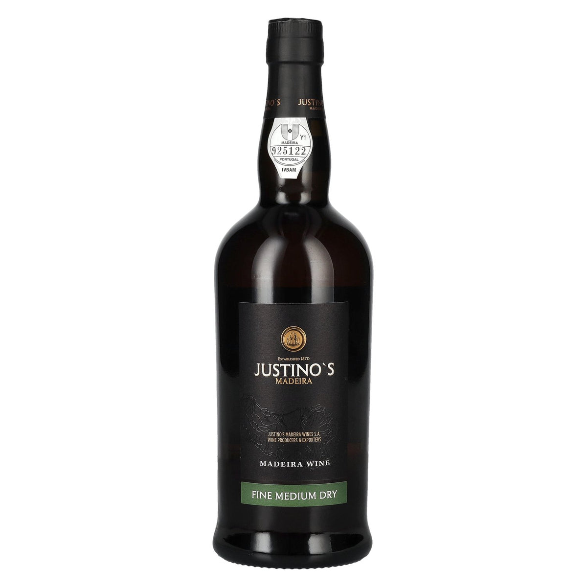 Justino's Madeira FINE MEDIUM DRY 19 % vol. 0,75 l