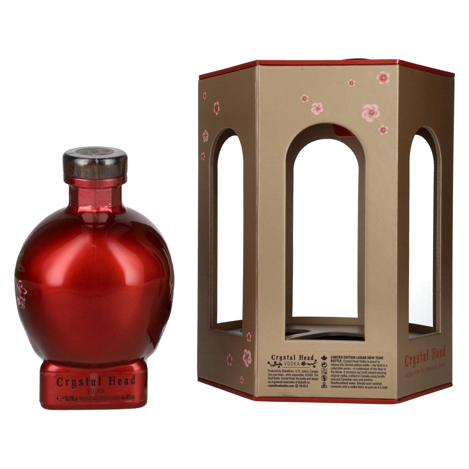 Crystal Head Vodka Lunar Year HORSE Limited Edition 40% Vol. 0.7l in gift box