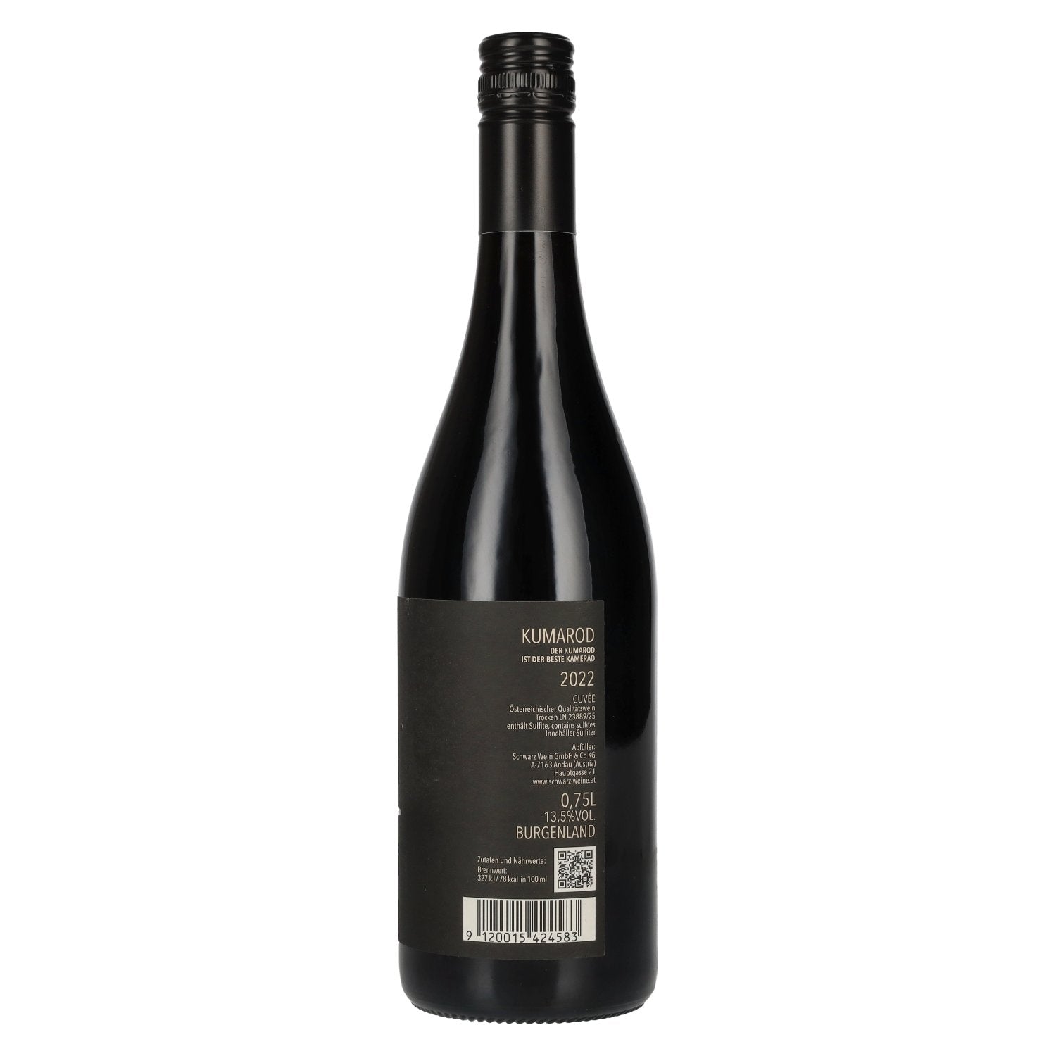 Schwarz KUMAROD CUVÉE ROT 2022 13,5% Vol. 0,75l