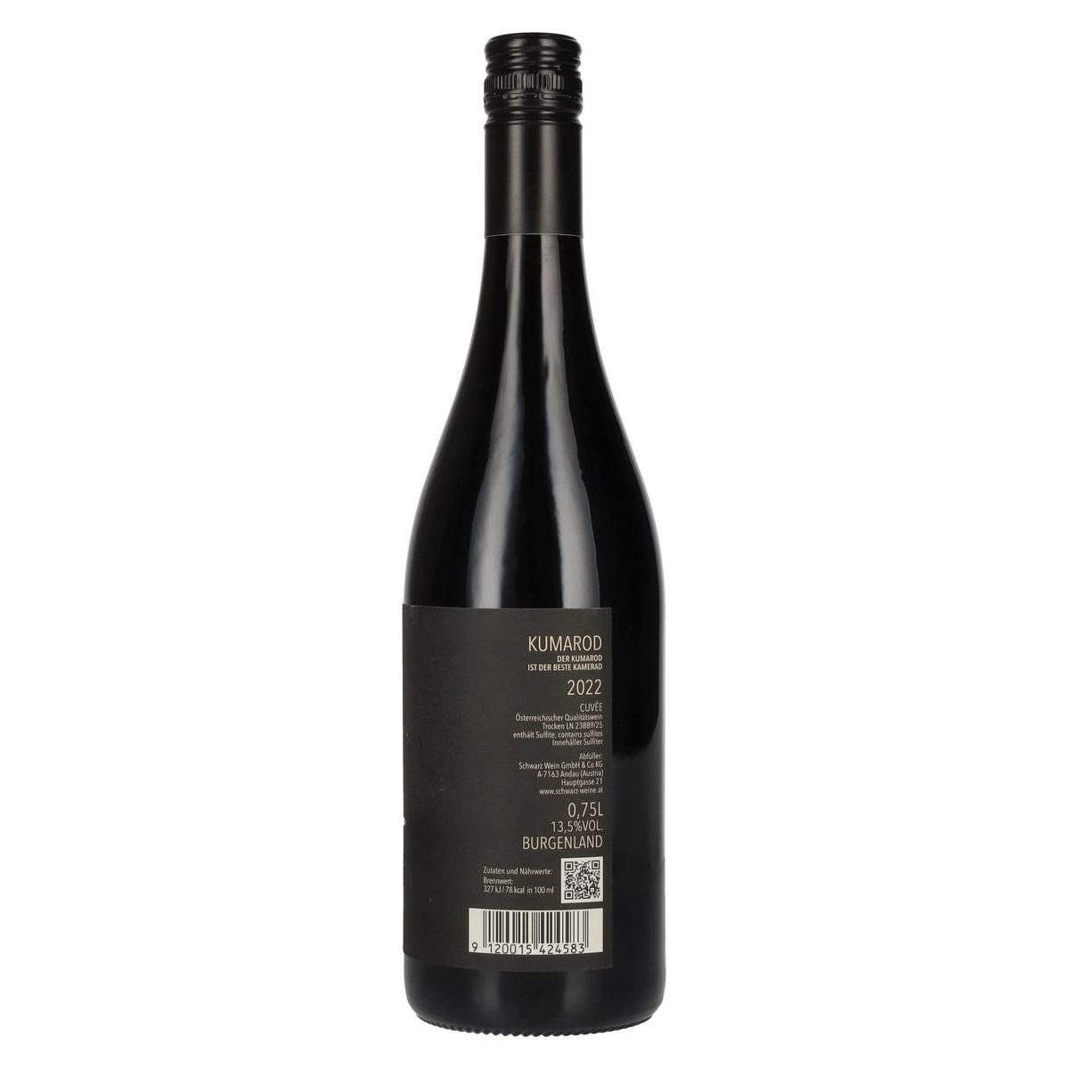 Schwarz KUMAROD CUVÉE ROT 2022 13,5% Vol. 0,75l