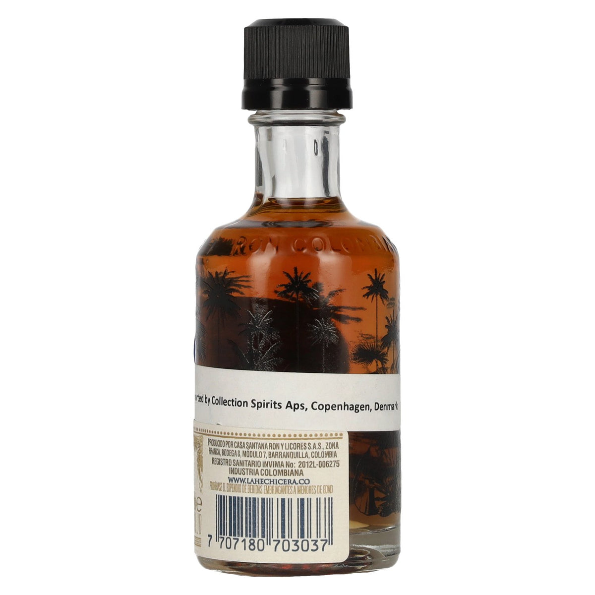 La Hechicera Ron Extra Añejo Solera Rum 40% ABV 0.05l