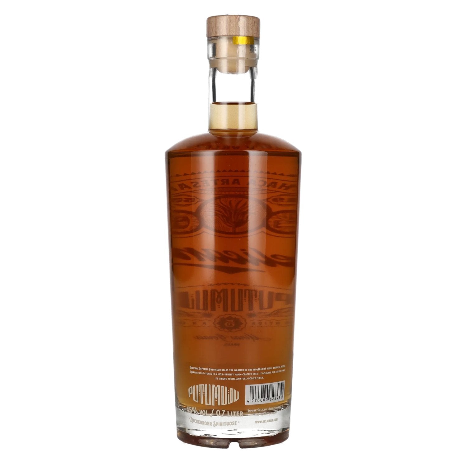 Delicana Supreme PUTUMUJÚ 5 Años Cachaça 45% Vol. 0,7l